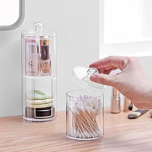 COTTON PAD & COTTON SWABS ORGANIZER